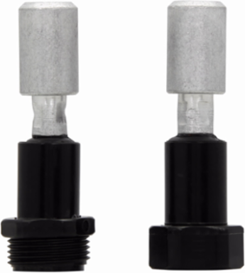 Inline Fuse Holder 600V 30A Single-Pole Aluminum Crimp Connections