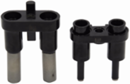 Inline Fuse Holder 600V 0-30A Two-Pole Copper Crimp 2.49 Inch Length