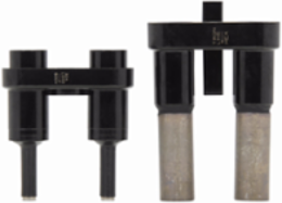 Inline Fuse Holder 600V 30A Two-Pole Copper Crimp for Class CC Fuses