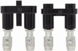 Inline Fuse Holder 600V 0-30A Two-pole 3 Inch Length Copper Setscrew