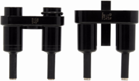 Inline Fuse Holder 600V 0-30A Two-Pole 2.5 Inch Length 1 Inch Height