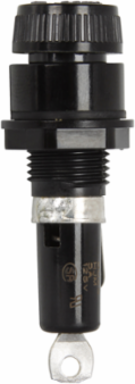 Fuse Holder 5A Amperage, 250V Voltage, 1 Inch x 1 Inch x 2 Inch
