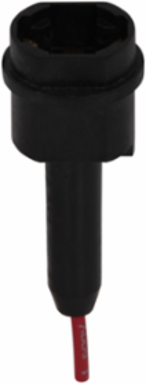 In-Line Fuseholder, 10 kAIC, 1-10A, Single-pole, 300V, 0.84 Inch Width