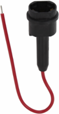 In-Line Fuseholder 8.5 Inch Length, Single-pole, 300V, 1-10A
