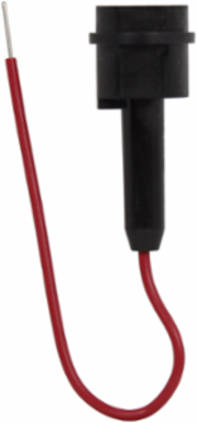 In-Line Fuseholder 8.5 Inch Length, Single-pole, 300V, 1-10A