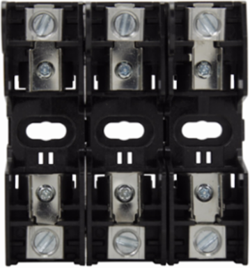Modular Fuse Block, 250V, 0-30A, Three-pole, 1.3 Inch Height