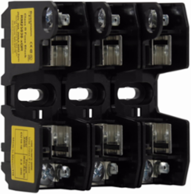 Modular Fuse Block, 250V, 0-30A, Three-pole, Class H/K, 10kA