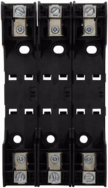 Modular Fuse Block, 600V, 0-30A, Three-pole, 6.2 Inch Length
