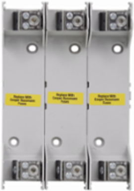 Modular Fuse Block 600V 70-100A Single-pole 8.75 Inch Length