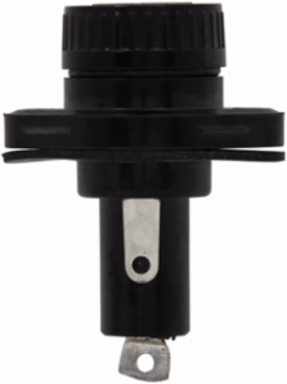 Eaton Bussmann series HPC panel mount fuse holder, 600 Vac, 600 Vdc, 30A, Screw