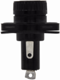 Eaton Bussmann series HPC panel mount fuse holder, 600 Vac, 600 Vdc, 30A, Screw
