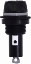 Eaton Bussmann series HPD panel mount fuse holder, 600V, 30A, 1/4 In Quick Connect Terminal