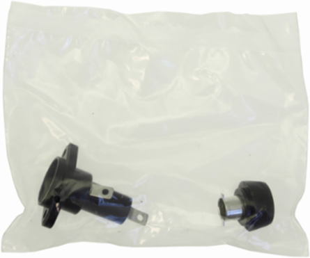 Eaton Bussmann series HPS panel mount fuse holder, 600V, 30A, 25A (CSA), 20A max, 1/4 In Quick Connect Terminal