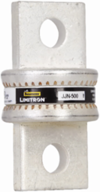 Fast Acting Fuse, Class T, 500 A, 200 kAIC at 300 V, Bolted Blade Ends