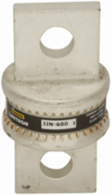 Class T Fast Acting Fuse, 600 A, 20 kAIC at 160 Vdc, Bolted Blade Ends