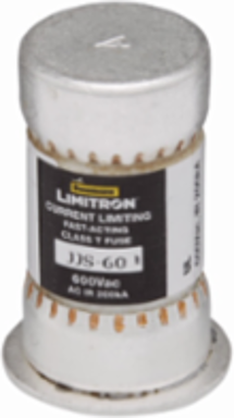 Class T Very Fast Acting Fuse, 45 A, 600 V, 200 kAIC, Small Footprint, Ferrule Ends