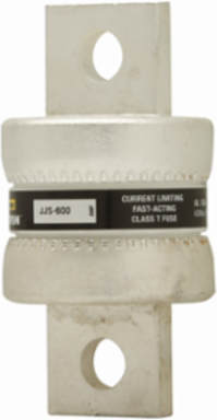 500 A Class T Fast-Acting Fuse, 200 kAIC at 600 V, Small Footprint, Bolted Blade Ends