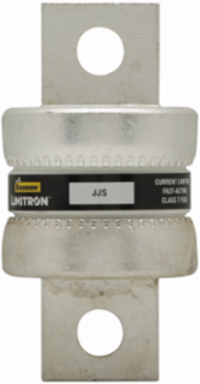 500 A Class T Fast-Acting Fuse, 200 kAIC at 600 V, Small Footprint, Bolted Blade Ends