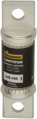 Class T Fuse, 80 A, 200 kAIC at 600 V, Small Footprint, Bolted Blade End
