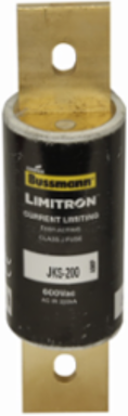 LIMITRON Fast-acting Fuse 200 A, Class J, Bolted Blade End, 200 kAIC at 600 Vac