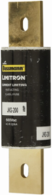 LIMITRON Fast-acting Fuse 200 A, Class J, Bolted Blade End, 200 kAIC at 600 Vac