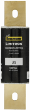 LIMITRON Fast-acting Fuse 200 A, Class J, Bolted Blade End, 200 kAIC at 600 Vac