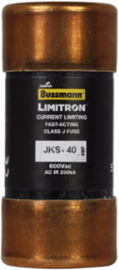 LIMITRON Fast-acting Fuse 40 A Class J 200 kAIC at 600 Vac Ferrule End