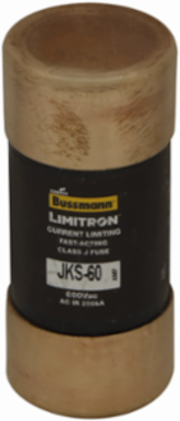 LIMITRON Fast-Acting Fuse 45 A, Class J, Ferrule End, 200 kAIC at 600 Vac