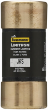 LIMITRON Fast-Acting Fuse, 60 A, Class J, Ferrule End, 200 kAIC at 600 Vac