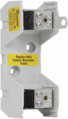 Eaton Bussmann series JM modular fuse block, 600V, 70-100A, Knife Blade End X Knife Blade End, Single-pole