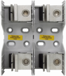Eaton Bussmann series JM modular fuse block, 600V, 225-400A, Knife Blade End X Knife Blade End, Two-pole