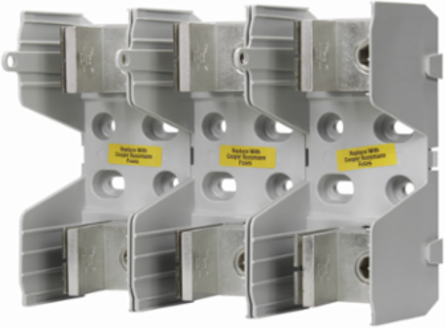 Modular Fuse Block 600V 225-400A Three-Pole Knife Blade End 4.1 Inch x 8 Inch