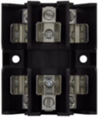 Pyramid Fuse Block 600 Vac/Vdc 30A Panel Mount 4 Inch x 3 Inch x 2.5 Inch