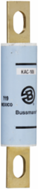 High Speed Fuse 90A, 1 Inch x 5 Inch, 200 kAIC, Blade End Connection
