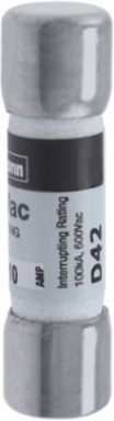 LIMITRON Fast-Acting Fuse 10 A, 600 V, 100 kAIC, Ferrule x Ferrule