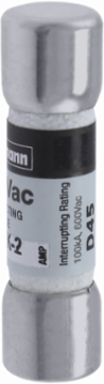 LIMITRON Fast-acting Fuse 2 A, 600 V, Ferrule x Ferrule End, 100 kAIC