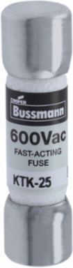 LIMITRON Fast-Acting Fuse 25 A 600 V Non-Indicating Ferrule End 100 kAIC