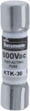 LIMITRON Fast-Acting Fuse 30 A, 600 V, Ferrule End, 100 kAIC