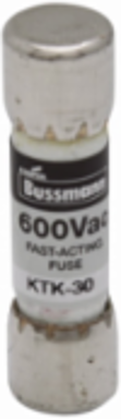 LIMITRON Fast-Acting Fuse 45 A, 600 V, Non-Indicating, Ferrule End