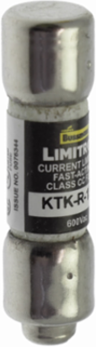 LIMITRON Fast-acting Fuse 15 A, Class CC, 200 kAIC, Ferrule End