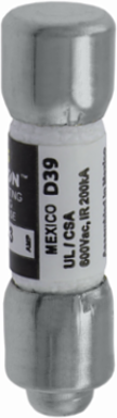 LIMITRON Fast-acting Fuse 3 A, 600 V, 200 kAIC, Non-indicating, Ferrule End