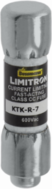 LIMITRON Fast-acting Fuse, 7 A, Class CC, 600 V, 200 kAIC, Ferrule End