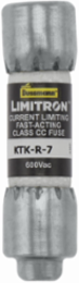 LIMITRON Fast-acting Fuse, 7 A, Class CC, 600 V, 200 kAIC, Ferrule End