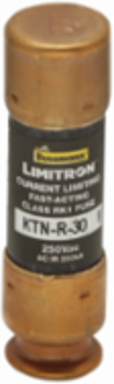 LIMITRON Fast-Acting Fuse, 5 A, Class RK1, 250 V, Ferrule End x Ferrule End