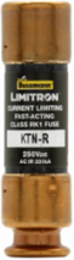LIMITRON Fast-Acting Fuse, 5 A, Class RK1, 250 V, Ferrule End x Ferrule End