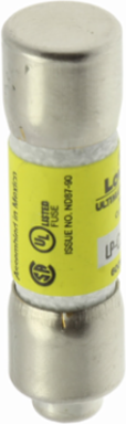 Current-Limiting Time-Delay Fuse 1 A, Ferrule x Ferrule, 200 kAIC at 600 V, 12 sec