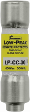 Current-Limiting Time-Delay Fuse 30 A Dual Class CC Non-Indicating 600 Vac