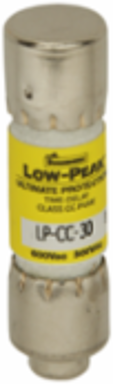 Low Peak Fuse, Class CC, 0.60A, 1.5 Inch Height, 200 kAIC Interrupt Rating