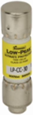 Current-limiting Time-delay Fuse, 7A, 600 Vac, 150 Vdc, Class CC, Ferrule End
