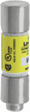 Current-Limiting Time-Delay Fuse, 8 A, Dual, Ferrule End x Ferrule End, 20 kAIC at 150 Vdc